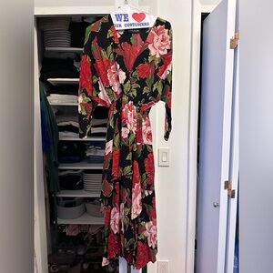Vintage floral dress